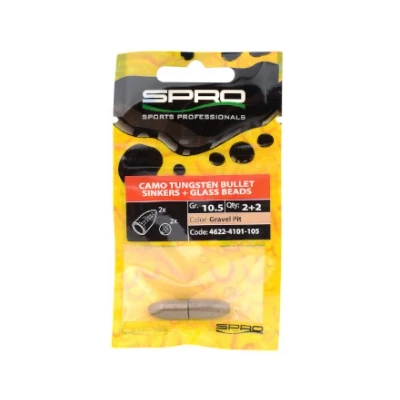 Afbeelding van Spro Tungsten Bullet Sinker 10 gram gravel pit