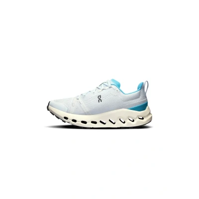 Afbeelding van On Cloudsurfer Trail hardloopschoenen Arctic ivory, Dames, Maat: 37.5, ivory Polyester