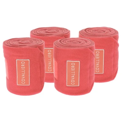 Afbeelding van Covalliero Bandages Fleece SS25 Koraal
