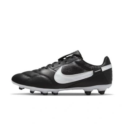 Afbeelding van Nike The Premier III FG Voetbalschoenen voor heren, zwart, wit, 42,5 EU