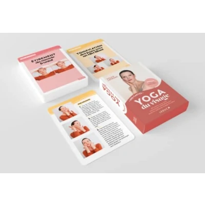 Afbeelding van MES CARTES YOGA DU VISAGE (1 LIVRET + 60 CARTES)
