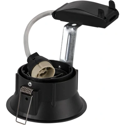 Afbeelding van SLV 113140 Horn T Inbouwlamp LED GU10 50 W Zwart (mat)