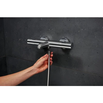 Afbeelding van Hansgrohe Ecostat Fine badthermostaat opbouw