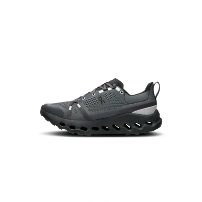 Afbeelding van On Cloudsurfer Trail hardloopschoenen Eclipse black, Dames, Maat: 38.5, black Polyester
