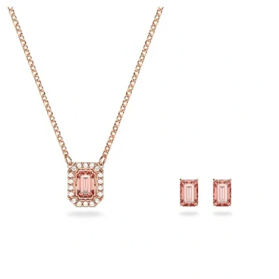 Afbeelding van Swarovski Oorbellen, Dames, Maat: One Size, Morganite