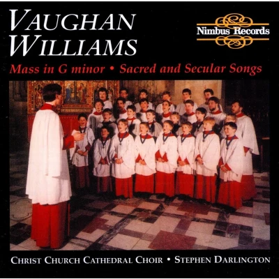 Afbeelding van Oxfo Christ Church Cathedral Choir Vaughan Williams : Mass In G Minor (CD)