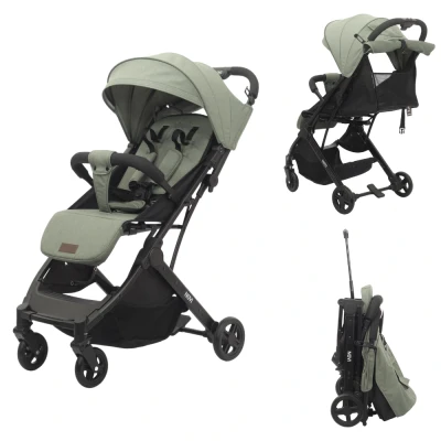 Afbeelding van Novi Baby Buggy Travel Go Green Melange