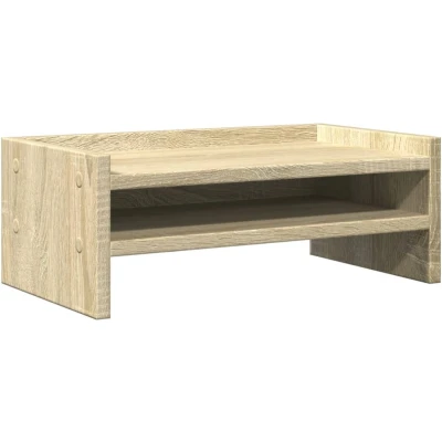 Afbeelding van vidaXL Monitorstandaard 42x24x16 cm bewerkt hout sonoma eikenkleurig