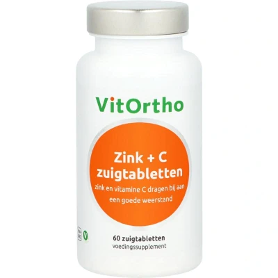 Afbeelding van Zink + C Zuigtabletten
