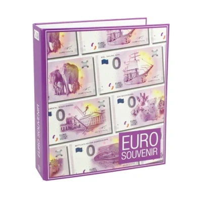 Afbeelding van Safe Safe, FCm, Album (4 rings) geschikt voor 0 Euro Bankbiljetten Duitsland 2016/17 Designprint afm: 250x285x60 mm. per st.