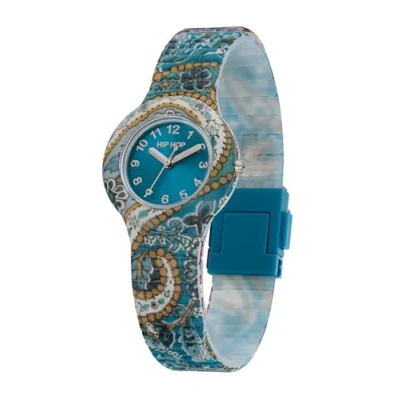 Afbeelding van Hip Hop Horloge, Dames, Maat: One Size, Green