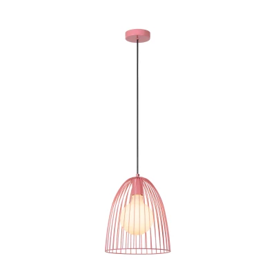 Afbeelding van Lucide MACARONS Hanglamp 1xE27 Roze