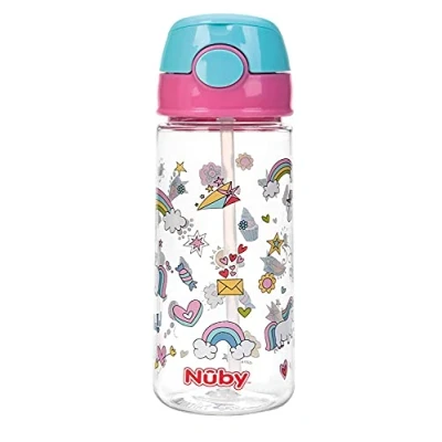 Afbeelding van Nuby Tritan Beker Roze 540ML