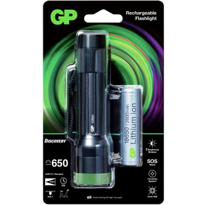 Afbeelding van GP Batteries CR41 650L Zaklamp Zwart Zaklampen