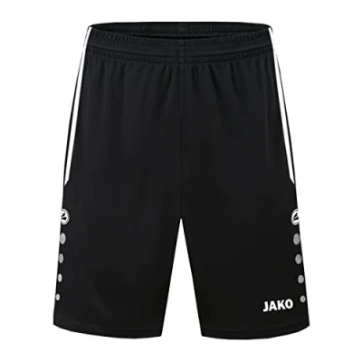 Afbeelding van JAKO Allround herenshorts, zwart/wit, M