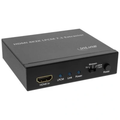 Image de Extracteur InLine® HDMI vers RCA Audio Toslink et