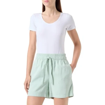 Afbeelding van VERO MODA Vmcarmen Hw Noos Shorts voor dames, Silt Green, M