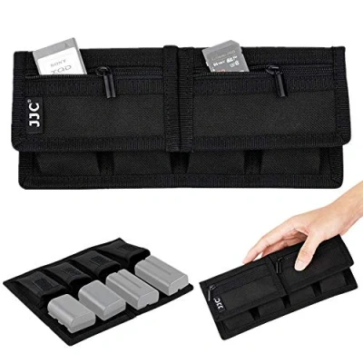 Afbeelding van JJC BC P geheugenkaarthouder, voor DSLR batterijen, M, compact