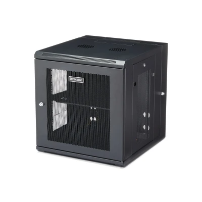 Afbeelding van StarTech 12U Serverkast rack 20 inch diep wandmonteerbaar scharnierend