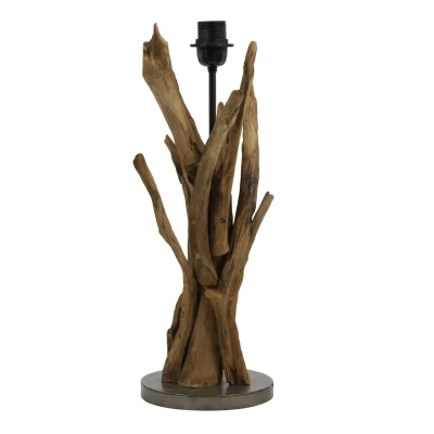 Afbeelding van Light &amp; Living Lampvoet Ø18x50 cm BLUMA naturel bruin