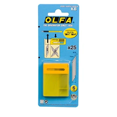Afbeelding van Reservemes Olfa KB blister à 25 stuks