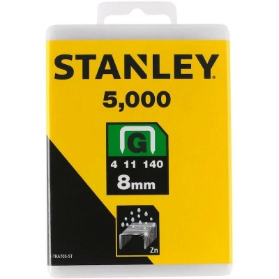 Image de STANLEY 1 TRA705 5T agrafes 8mm type G (5000 pcs)