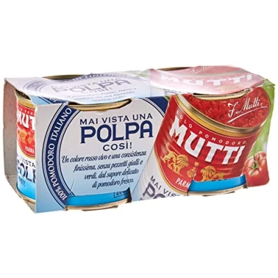 Afbeelding van Mutti Tomatenpulp, 2 x 210 g