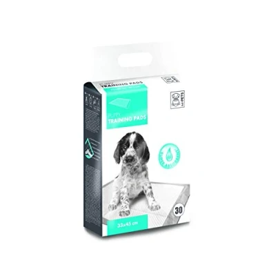 Afbeelding van M pets Trainingpads Puppy 33 X 45 Cm Textiel Wit 30 Stuks