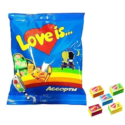 Afbeelding van Love Is Kauwgomzakjes, 50 Stuk