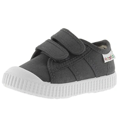 Image de Victoria Basket Basse Unisexe 1915 Toile &amp; Scratch Bout Renforcé 136606 pour Enfants ANTRACITA 20