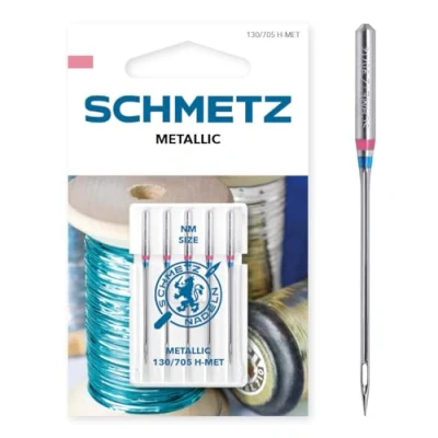 Afbeelding van Schmetz Metallic naalden 5st