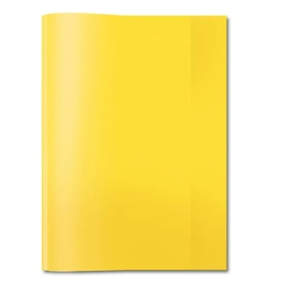 Image de HERMA Lot de 25 Protège cahier, format A4, en PP, jaune transparent