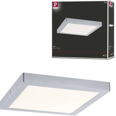 Afbeelding van Paulmann Abia 70982 LED paneel 22 W Warmwit Chroom (mat)