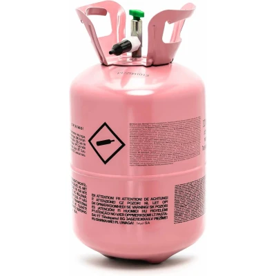 Afbeelding van Helium Tank Unisex Voor Gender Reveal en Babyshower