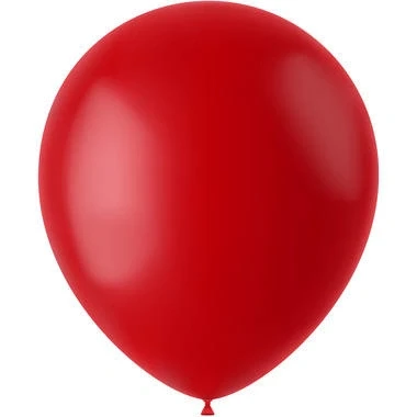 Afbeelding van Ballonnen Robijn Rood 33cm 100 stuks