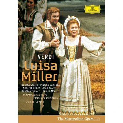 Afbeelding van Renata Scotto, Plácido Domingo, Sherrill Milnes Verdi: Luisa Miller (DVD)