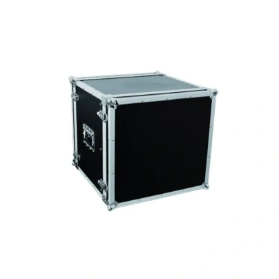 Afbeelding van Roadinger flightcase 19 inch CO DD, 10U, 38cm diep, zwart