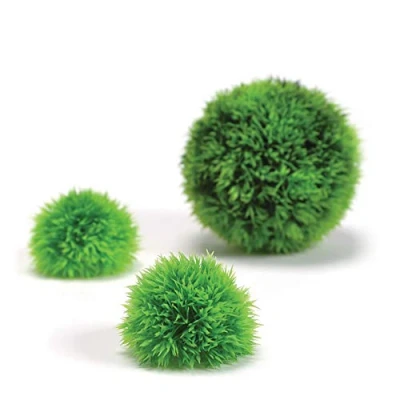 Afbeelding van biOrb Set van 3 groene decoratieve plantenballen