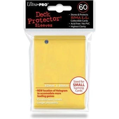 Afbeelding van Speelgoed Kaartspel Sleeves Small Yellow 60 D10