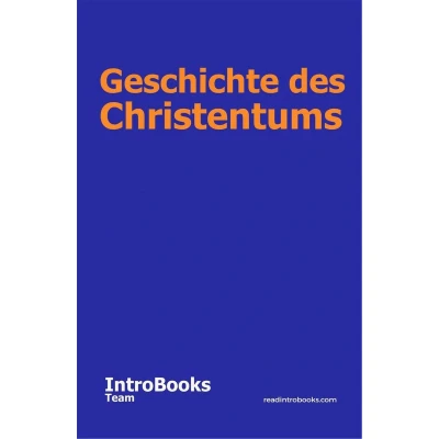 Afbeelding van Geschichte des Christentums