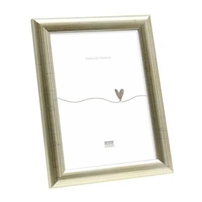 Afbeelding van Deknudt Frames fotolijst S40CD2 zilver hout voor foto 10x15 cm