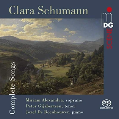 Afbeelding van Miriam Alexandra, Peter Gijsbertsen, Jozef De Beenhouwer Clara Schumann: Complete Songs (Super Audio CD)