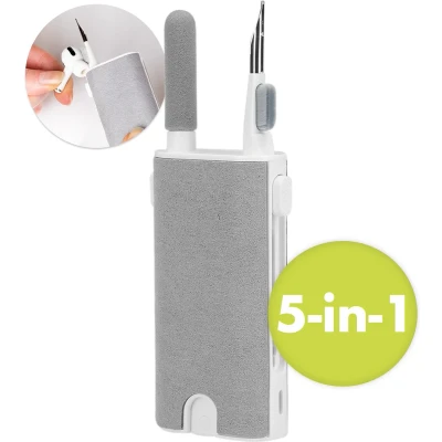 Afbeelding van iMoshion 5 in 1 Cleaning Kit Oordopjes Reinigingskit Schoonmaakkit Screenprotector