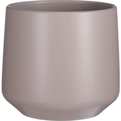 Afbeelding van Mica Decorations Amber Bloempot 23x23x21 cm Keramiek Taupe