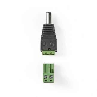 Afbeelding van DC connector met aansluitblok Nedis (mannelijk)