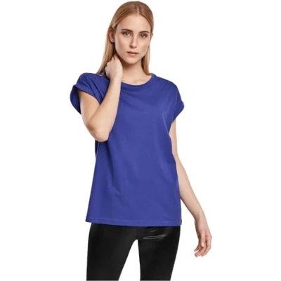 Image de Urban Classics Femme T shirt Thé à épaules dénudées pour femme, Violet, M