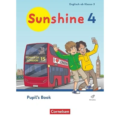 Afbeelding van Sunshine Englisch ab Klasse 3 Ausgabe 2023 4. Schuljahr: Pupil&#039;s Book Mit Audios (Webcode) und BuchTaucher App