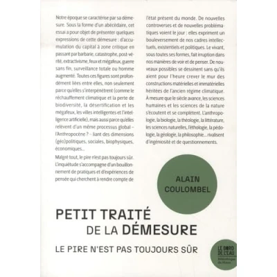 Afbeelding van Petit traite de la demesure