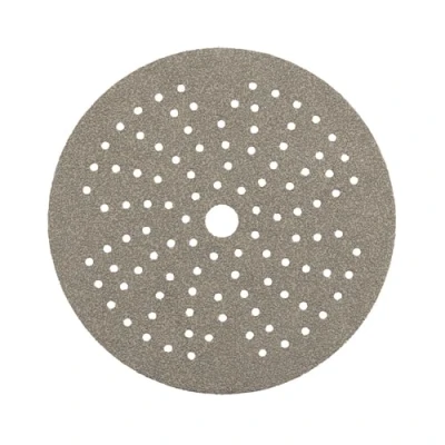 Afbeelding van Schuurschijf met meerdere gaten voor excentrische schuurmachine Wolfcraft 1108000 Ø 125 mm 120 g...
