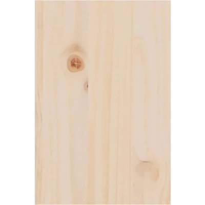 Afbeelding van Monitorstandaard 81x20x30 cm massief grenenhout wit